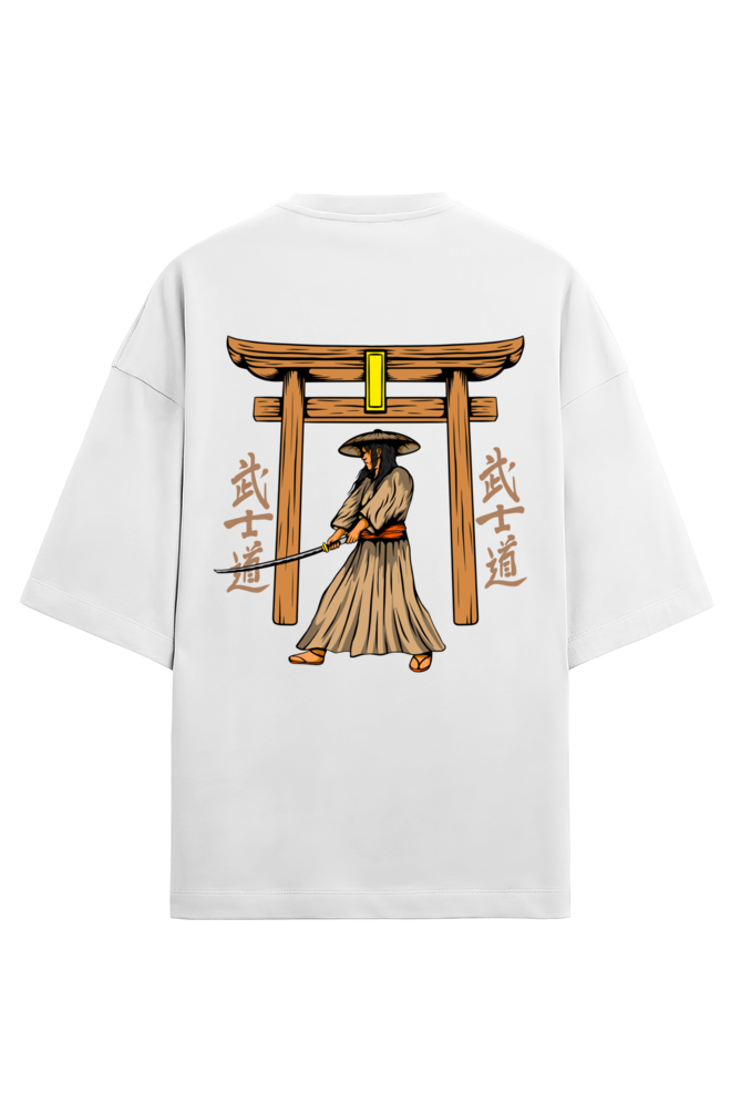 Samurai Premium Oversized Printed T-Shirt