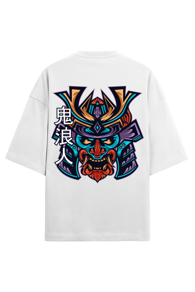 Samurai Monster Premium Oversize Printed T-shirt