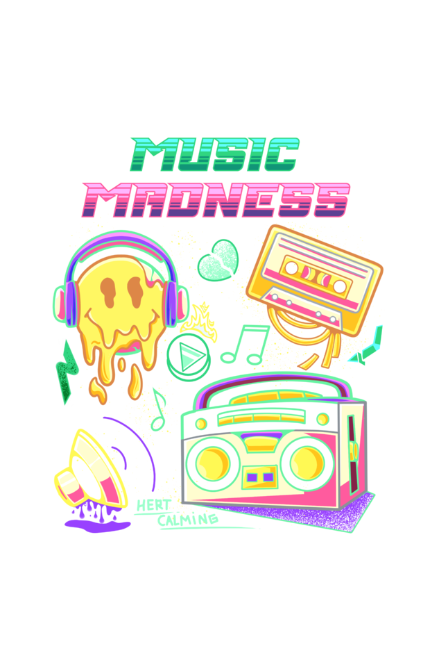 Music Madness Supima Regular T-shirt