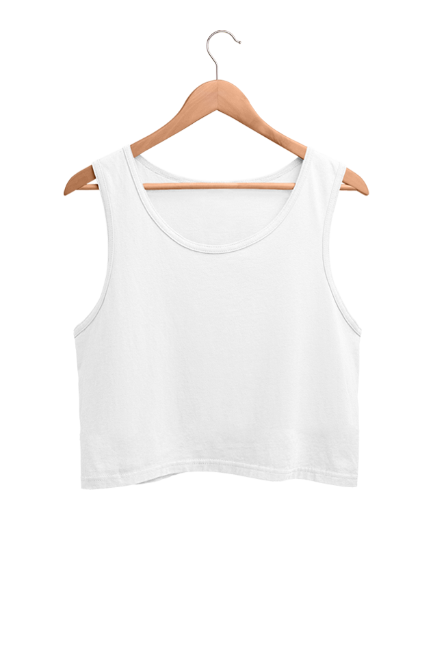 Solid Crop Tank Top