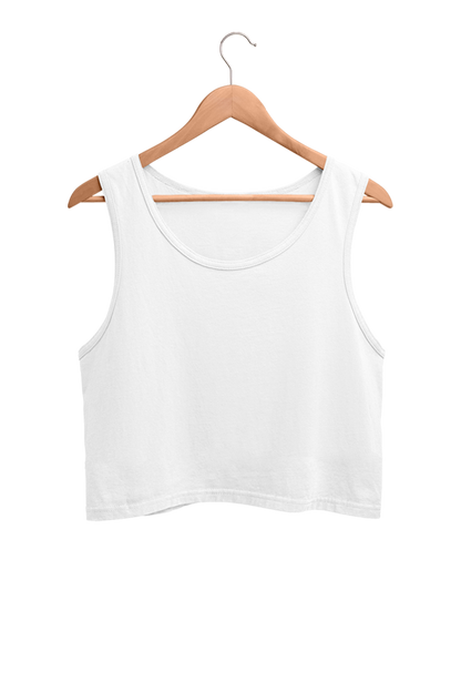 Solid Crop Tank Top