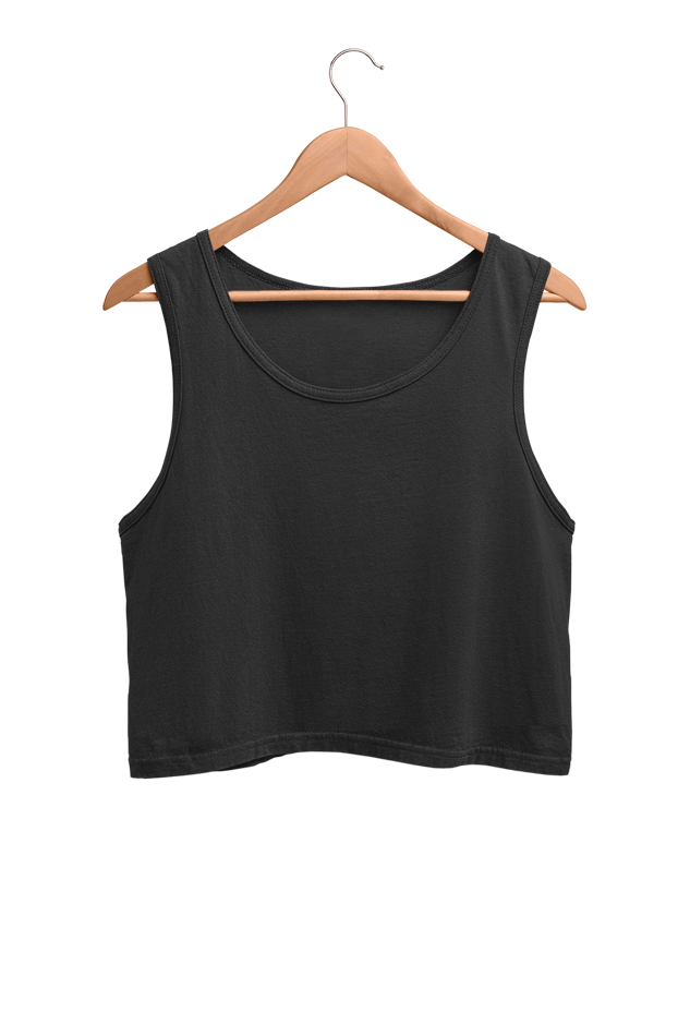 Solid Crop Tank Top