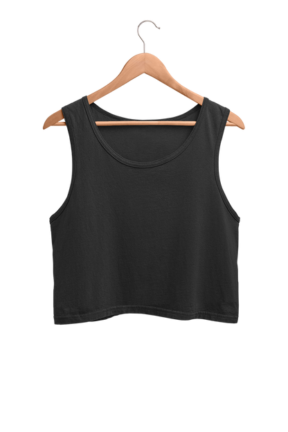 Solid Crop Tank Top