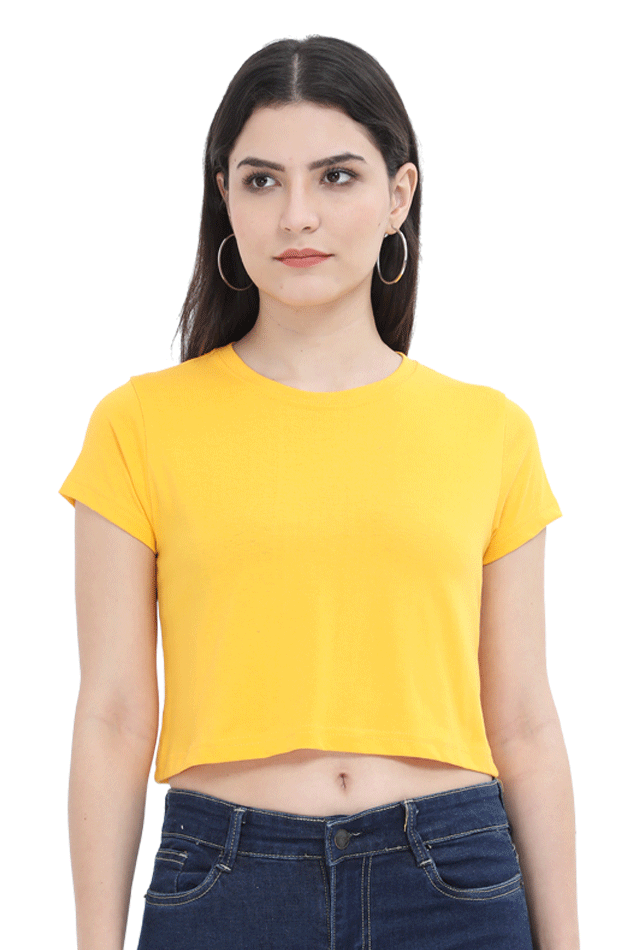 Solid Crop Top