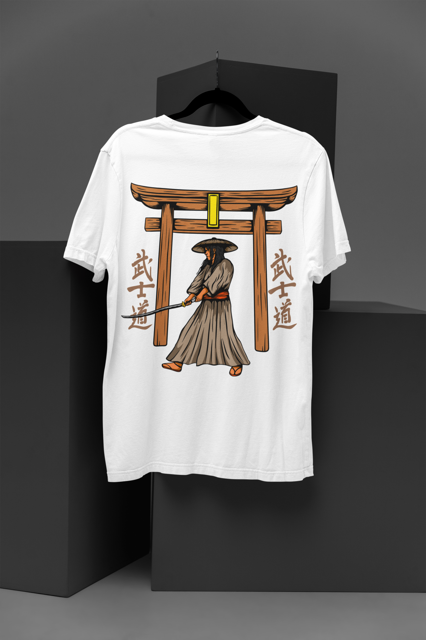 Samurai Premium Oversized Printed T-Shirt