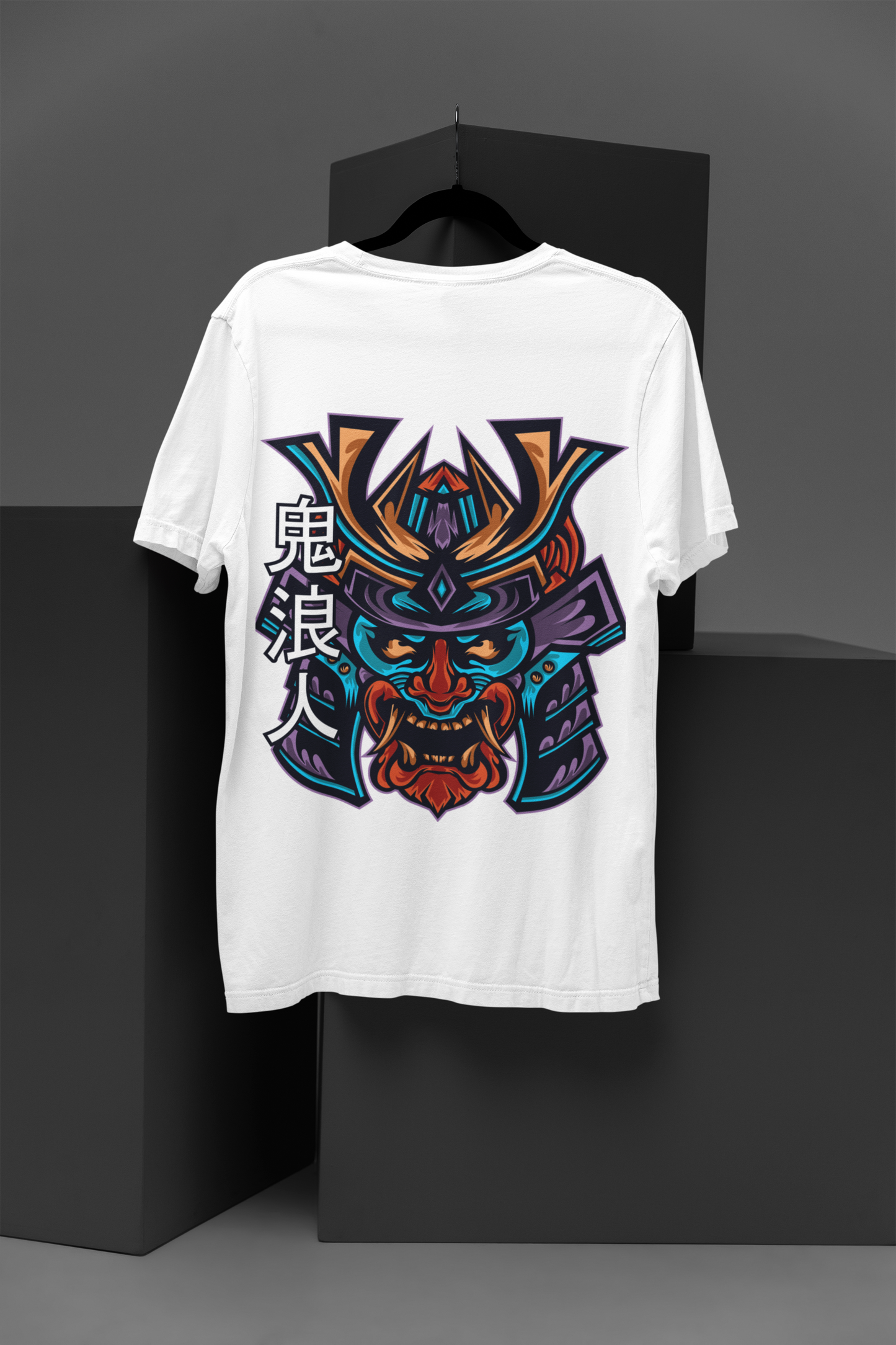 Samurai Monster Premium Oversize Printed T-shirt