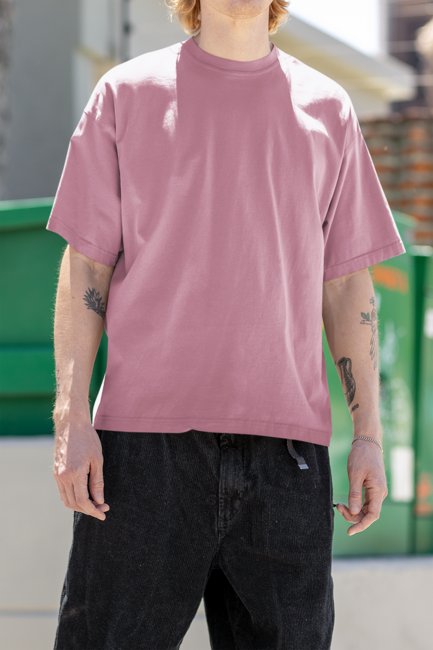 Solid Premium Oversize T-shirt||280 GSM